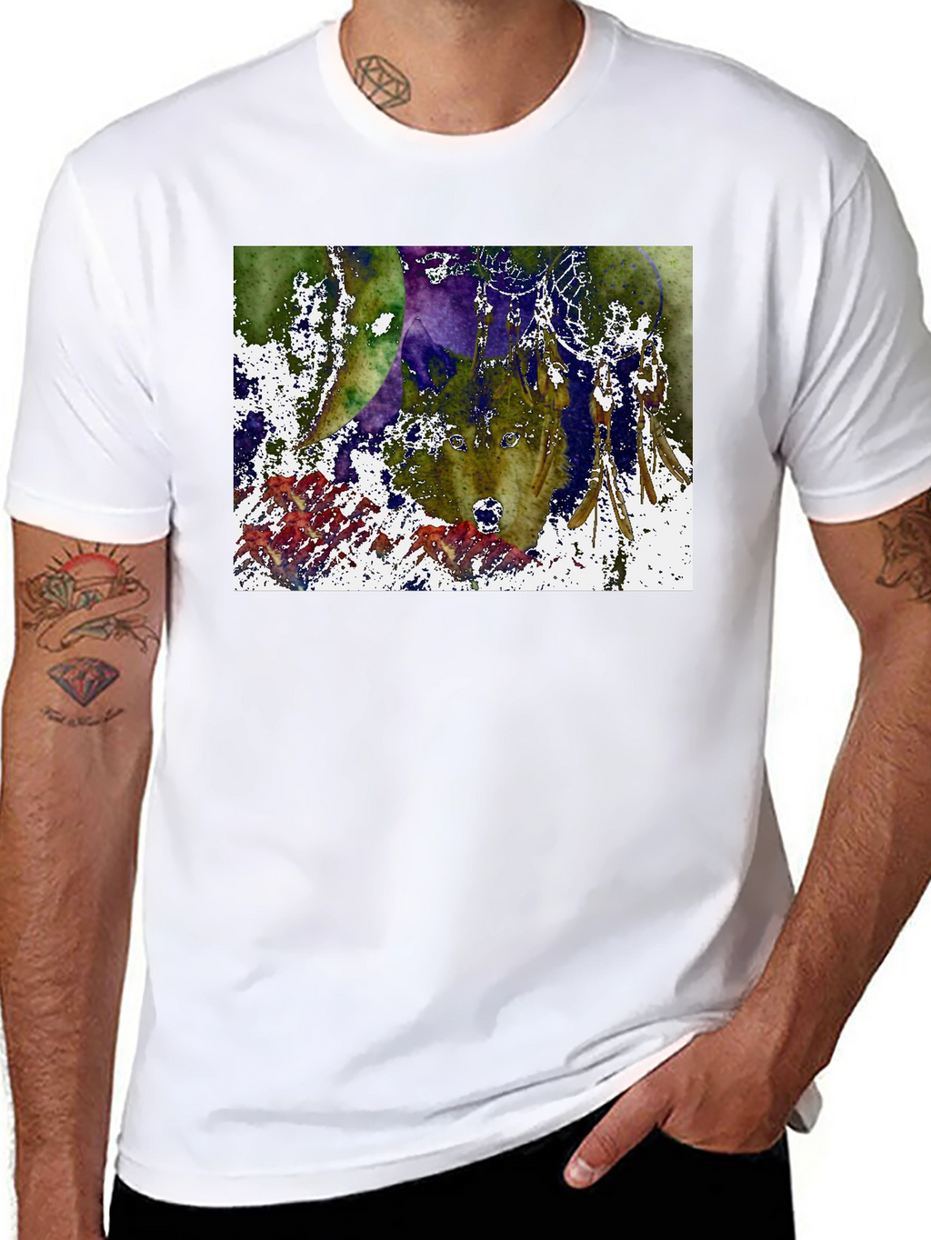 Wolf Dreamcatcher T-Shirt
