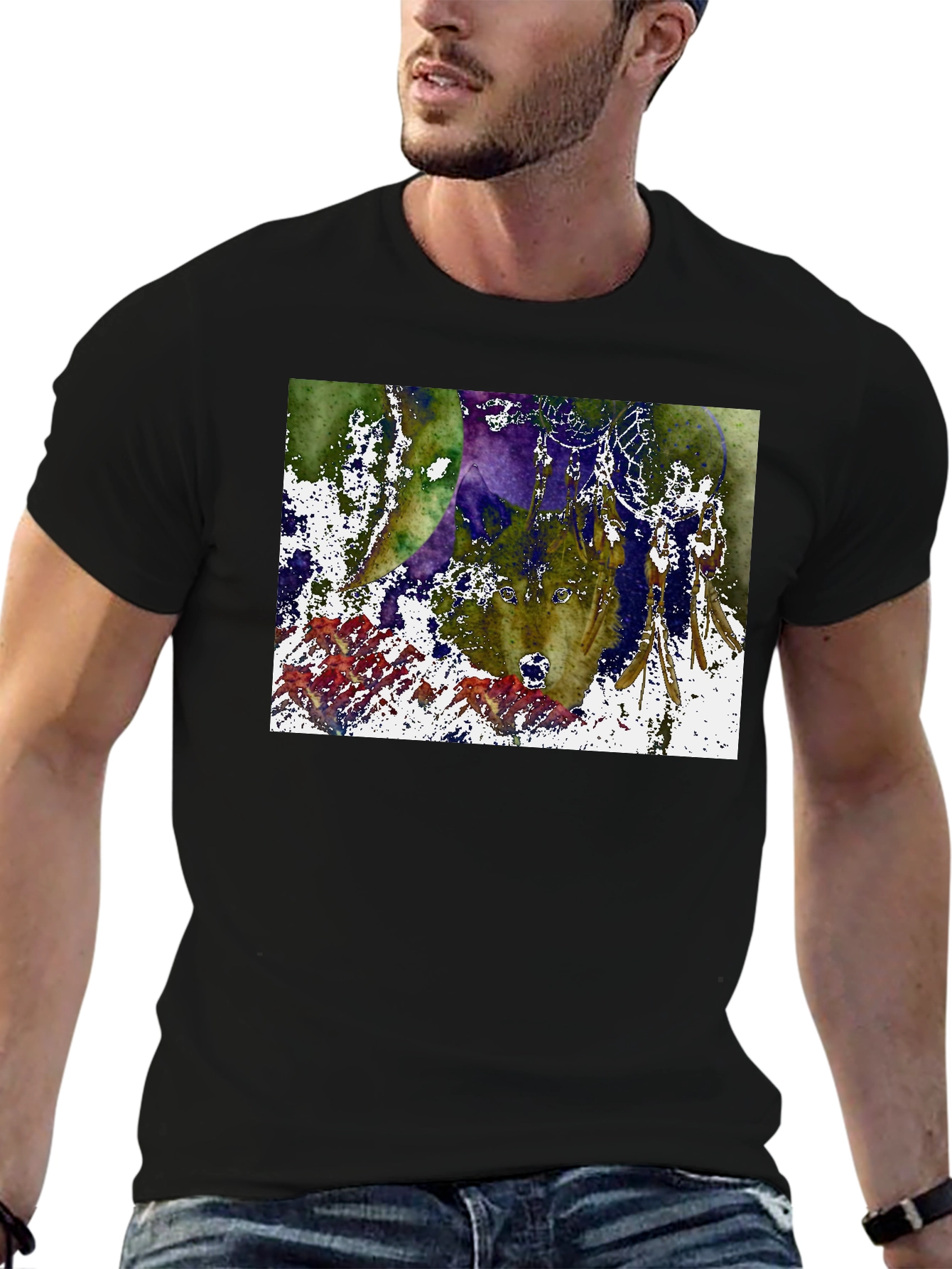 Wolf Dreamcatcher T-Shirt