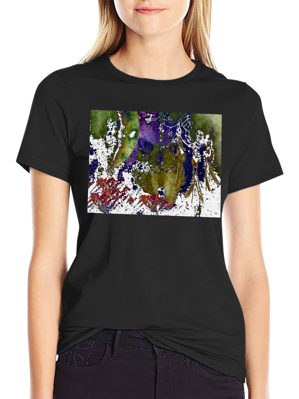 Wolf Dreamcatcher T-Shirt