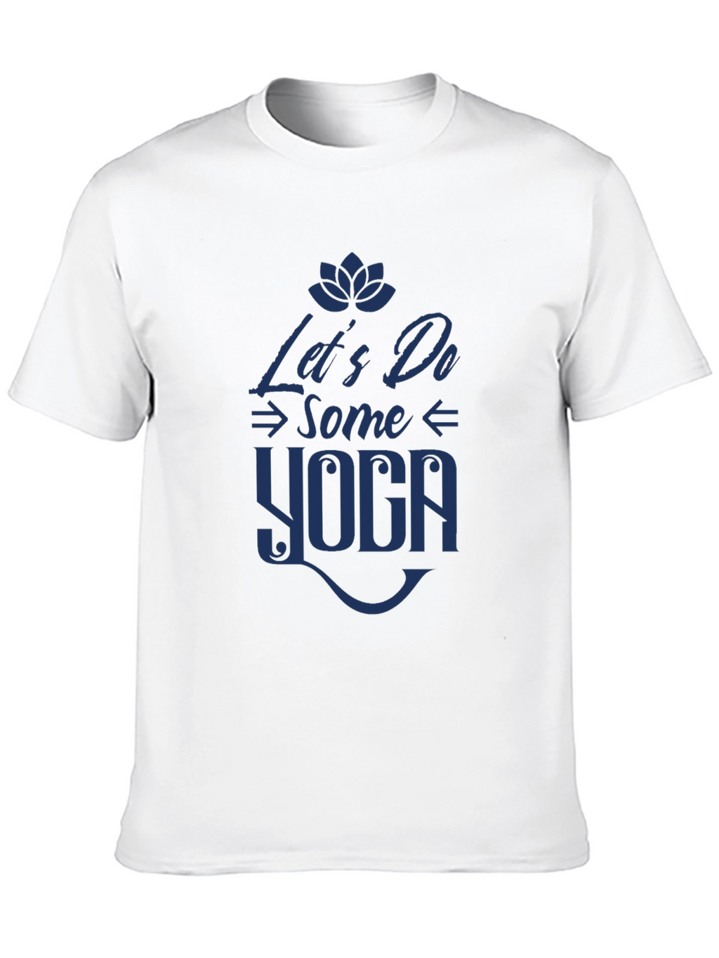 Lets Do Some Yoga Graphic Tee - Black