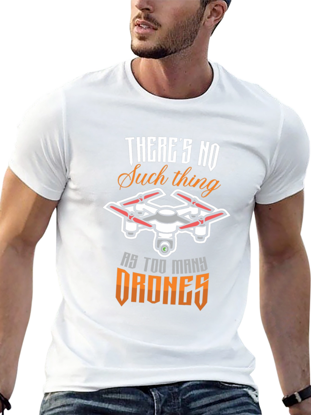 Drone Enthusiast T-Shirt - Too Many Drones!