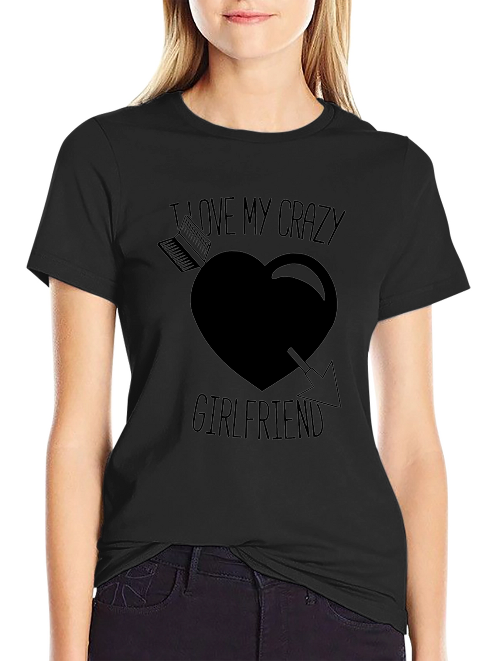 I Love My Crazy Girlfriend T-Shirt