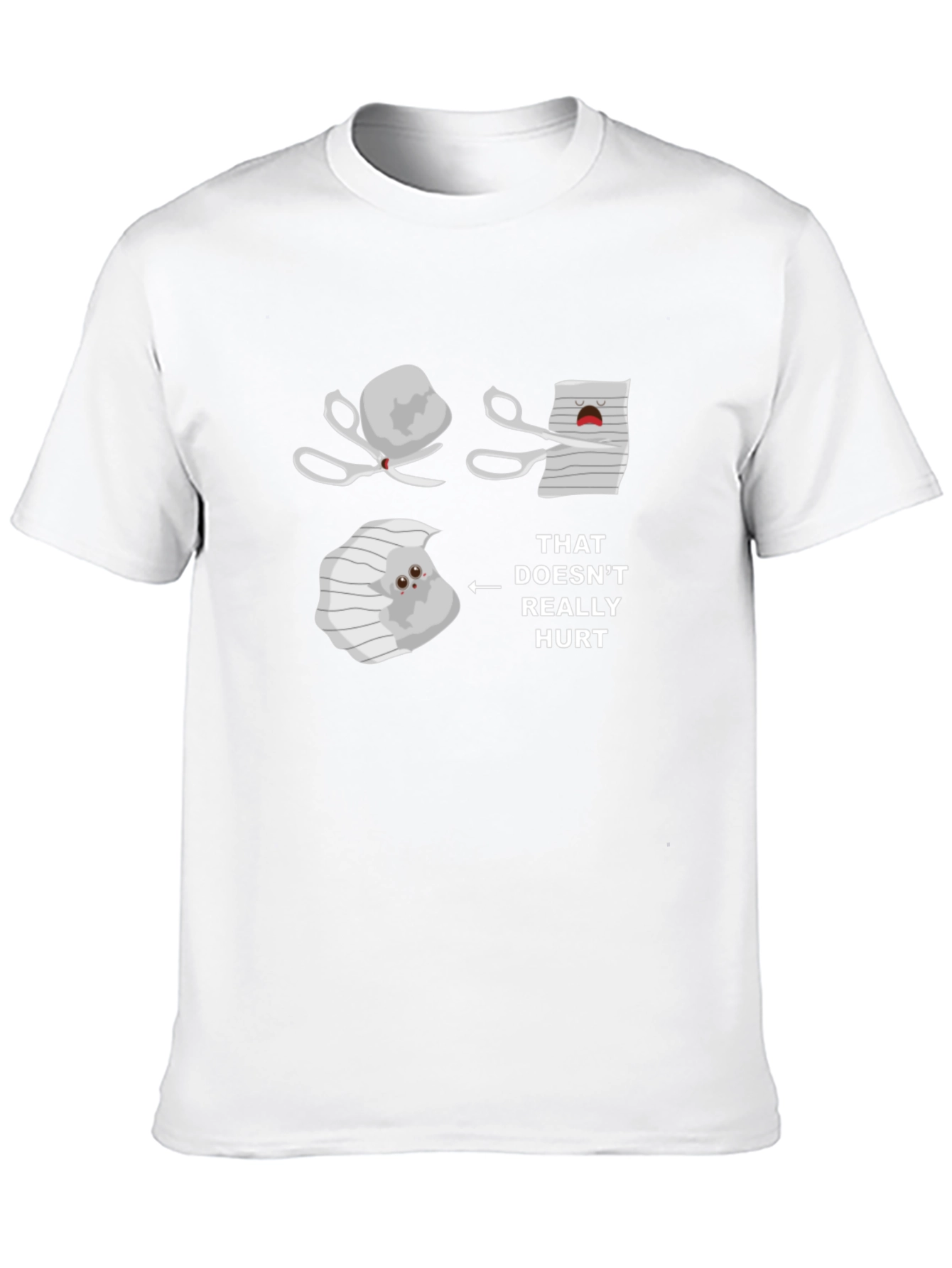 Rock Paper Scissors T-Shirt - Funny Graphic Tee
