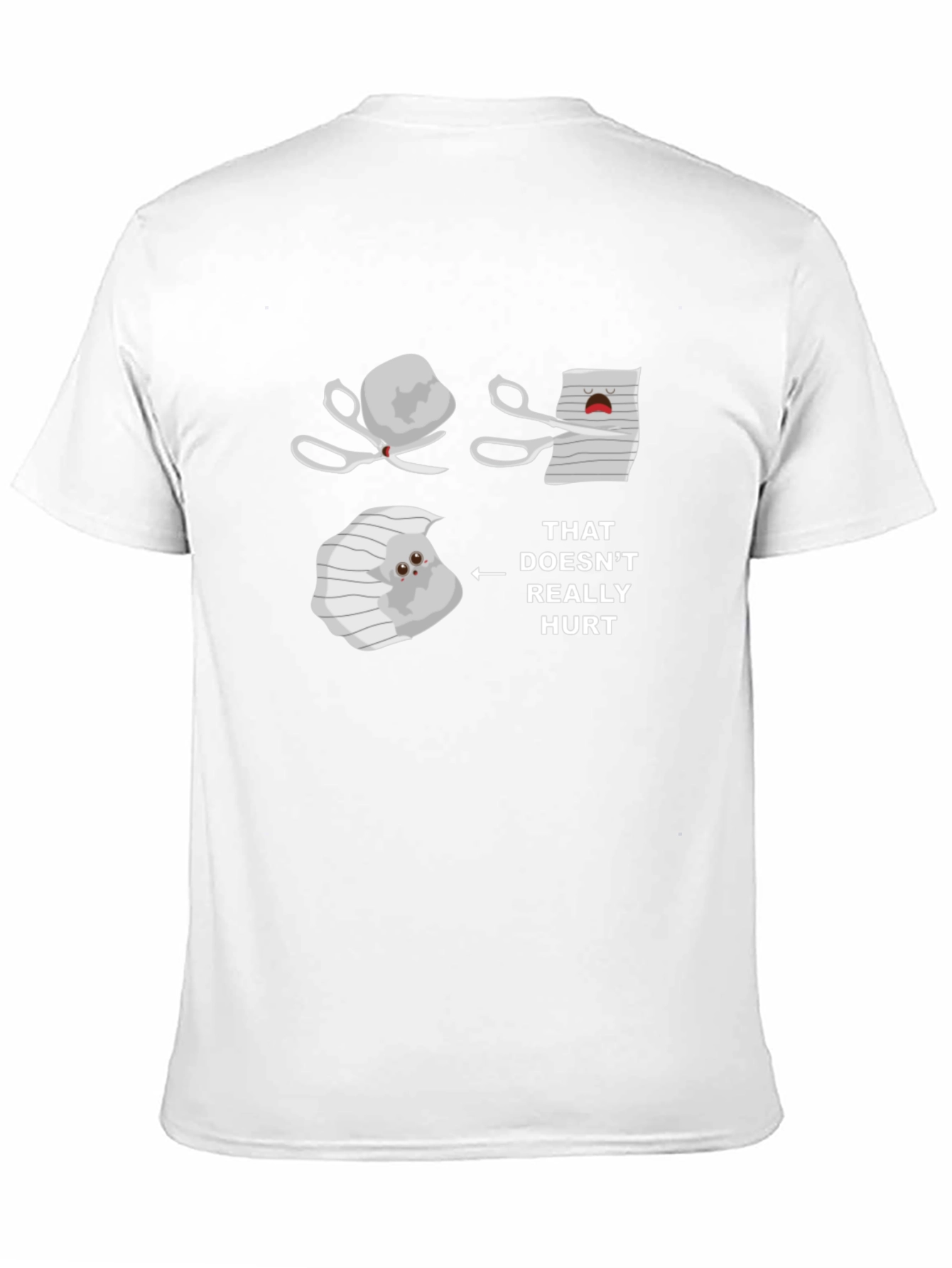 Rock Paper Scissors T-Shirt - Funny Graphic Tee
