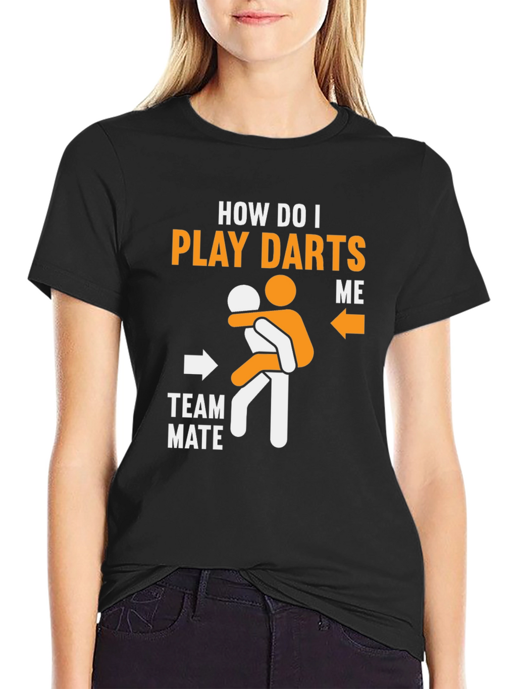 Funny Dart T-Shirt - How Do I Play Darts?