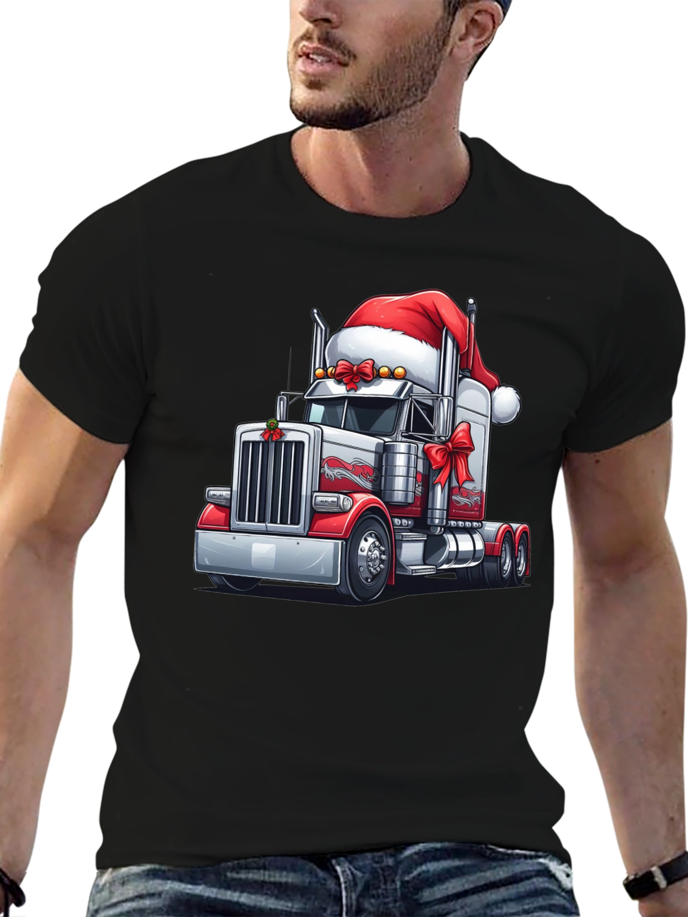 Christmas Trucker T-Shirt