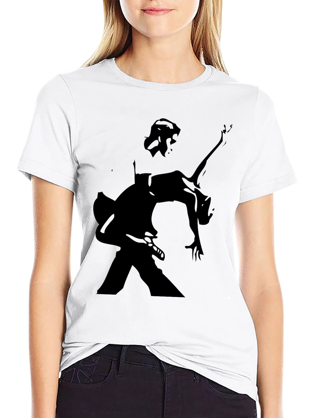 Silhouette Dance Black T-Shirt