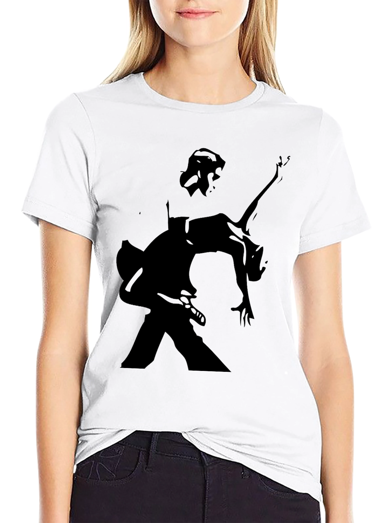Silhouette Dance Black T-Shirt