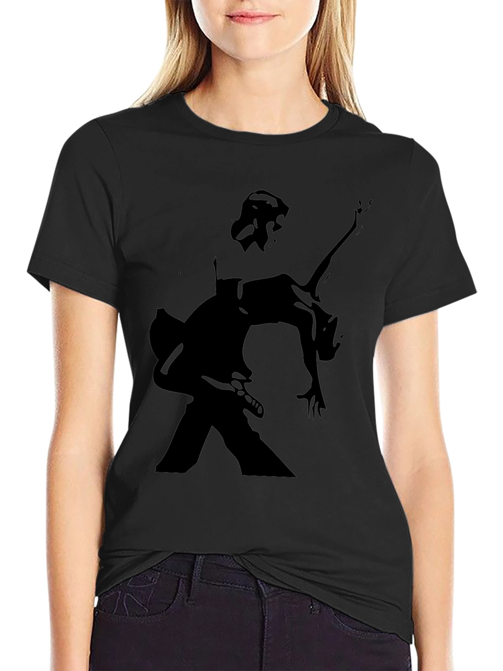 Silhouette Dance Black T-Shirt
