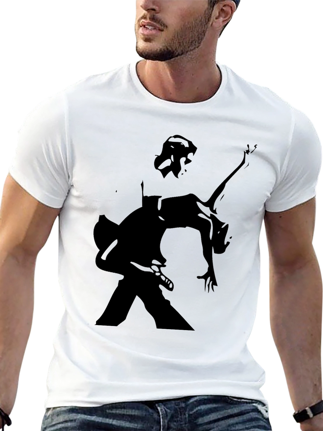 Silhouette Dance Black T-Shirt