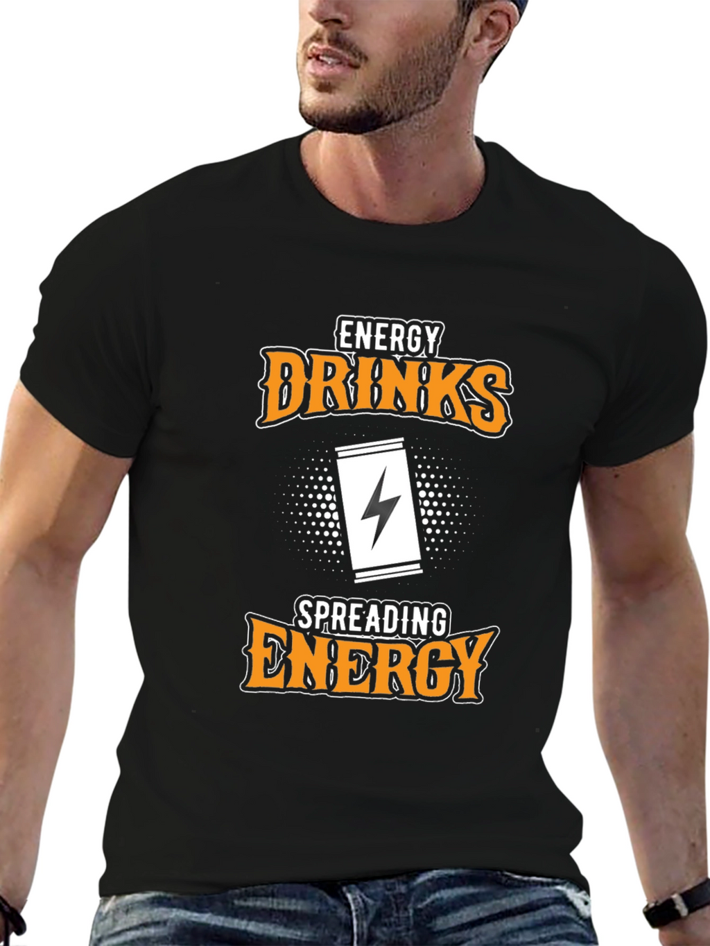 Energy Drinks T-Shirt - Spreading Energy Graphic Tee