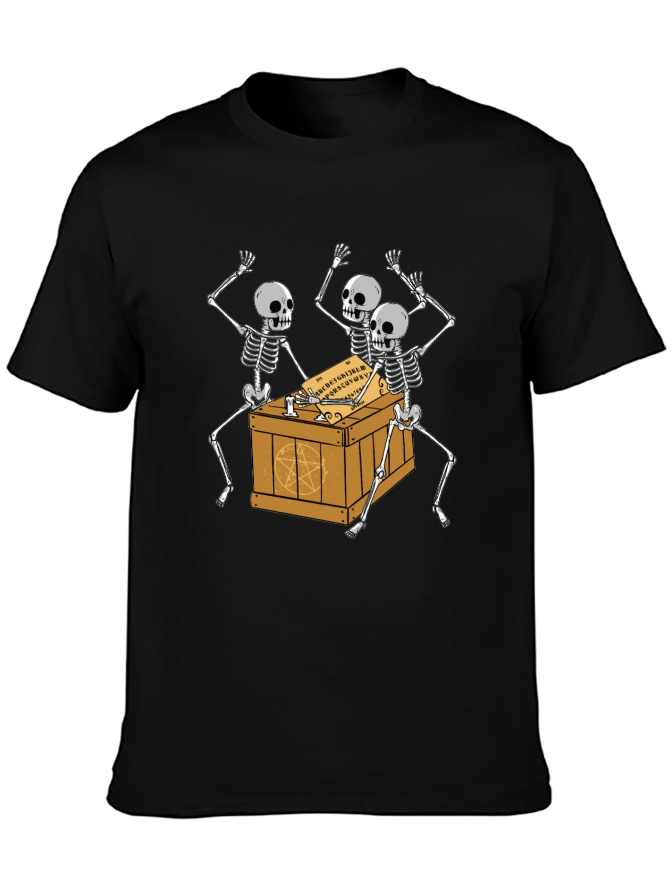 Skeleton Ouija Board T-Shirt