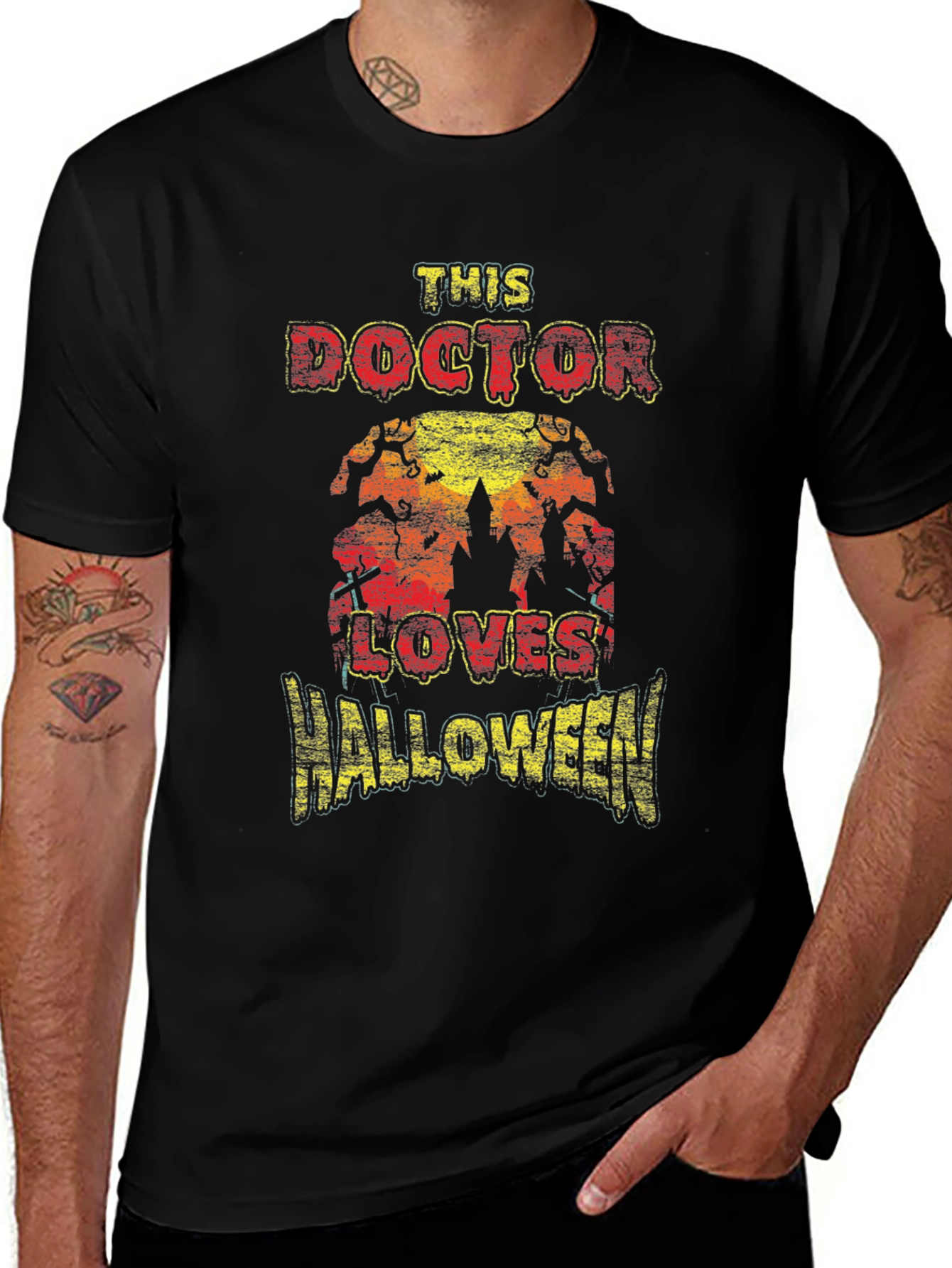 This Doctor Loves Halloween T-Shirt - Spooky Season Apparel