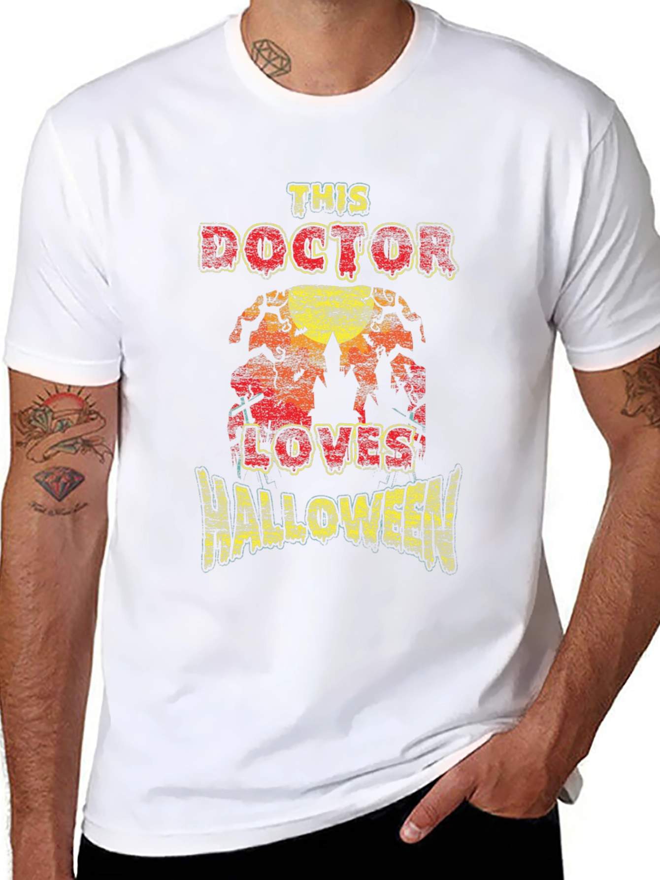 This Doctor Loves Halloween T-Shirt - Spooky Season Apparel