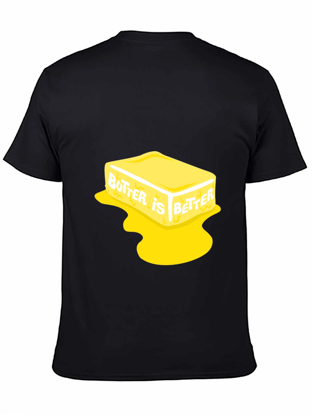Butter is Better Black T-Shirt