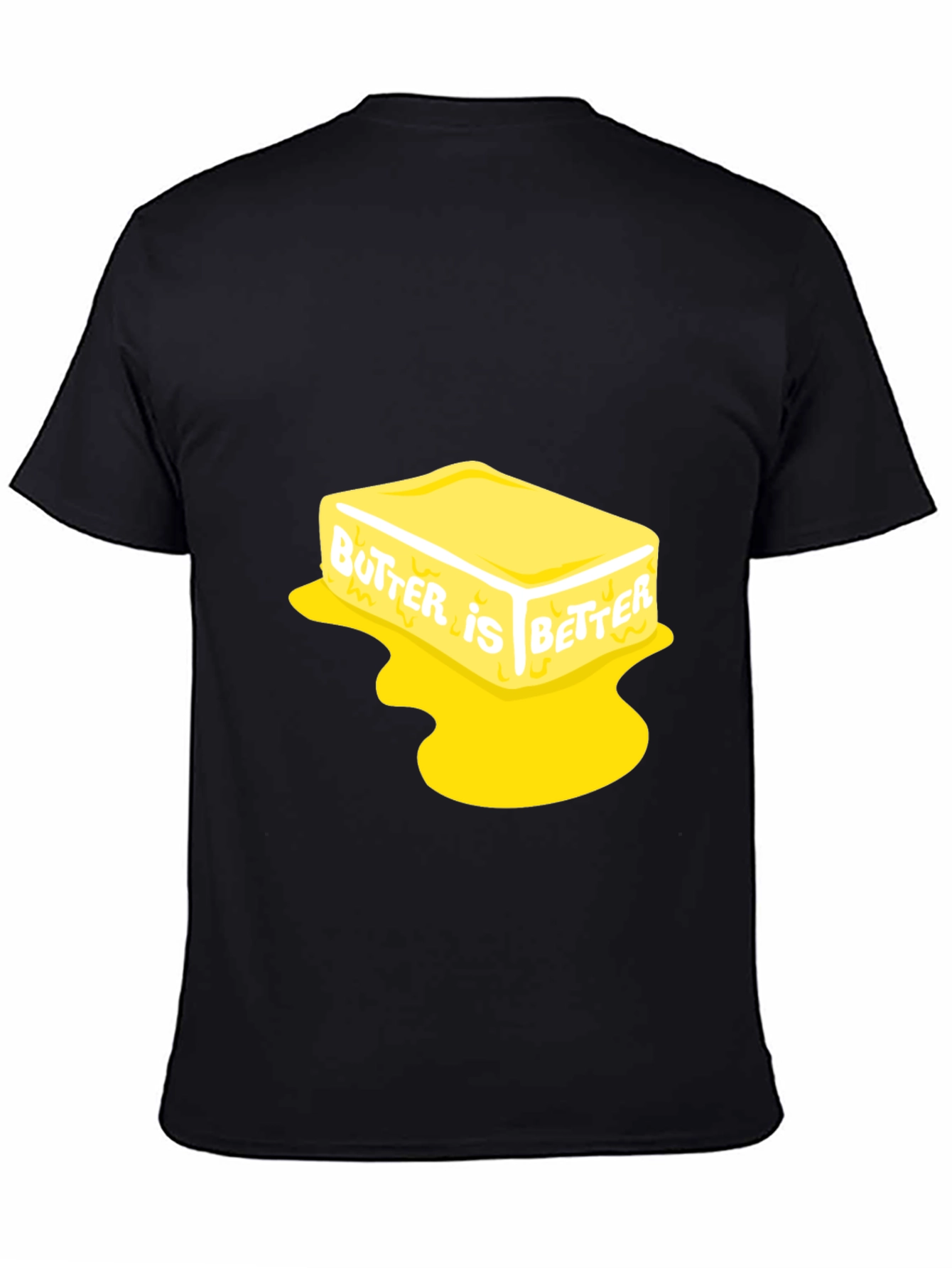 Butter is Better Black T-Shirt