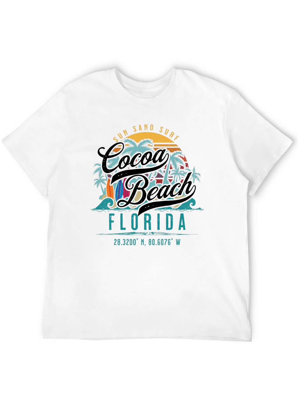 Cocoa Beach Florida Graphic T-Shirt