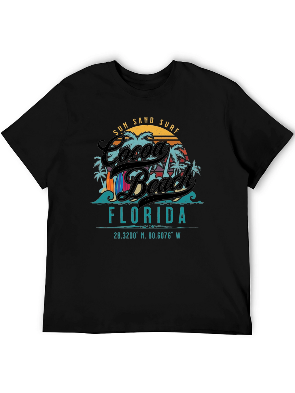 Cocoa Beach Florida Graphic T-Shirt