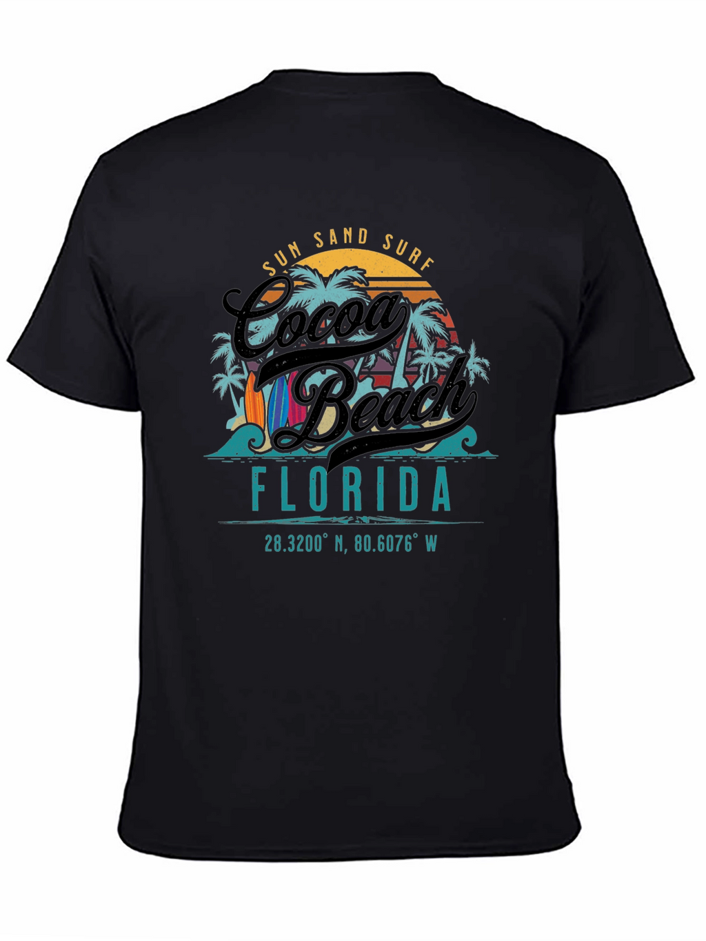 Cocoa Beach Florida Graphic T-Shirt