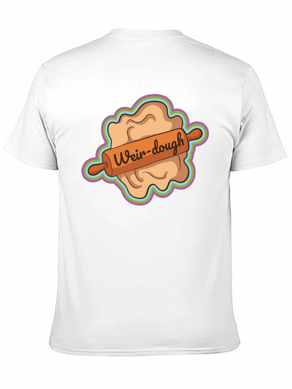 Weir-dough Graphic Tee - Novelty Dough Rolling Humor