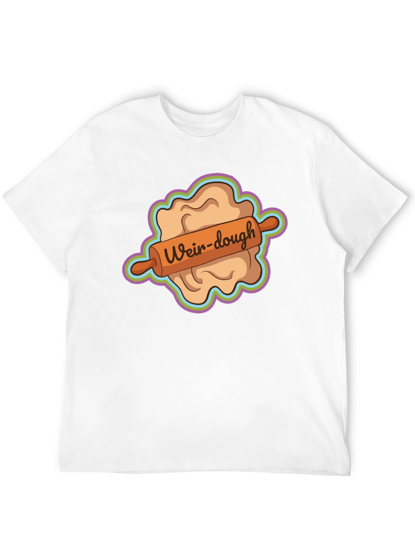 Weir-dough Graphic Tee - Novelty Dough Rolling Humor