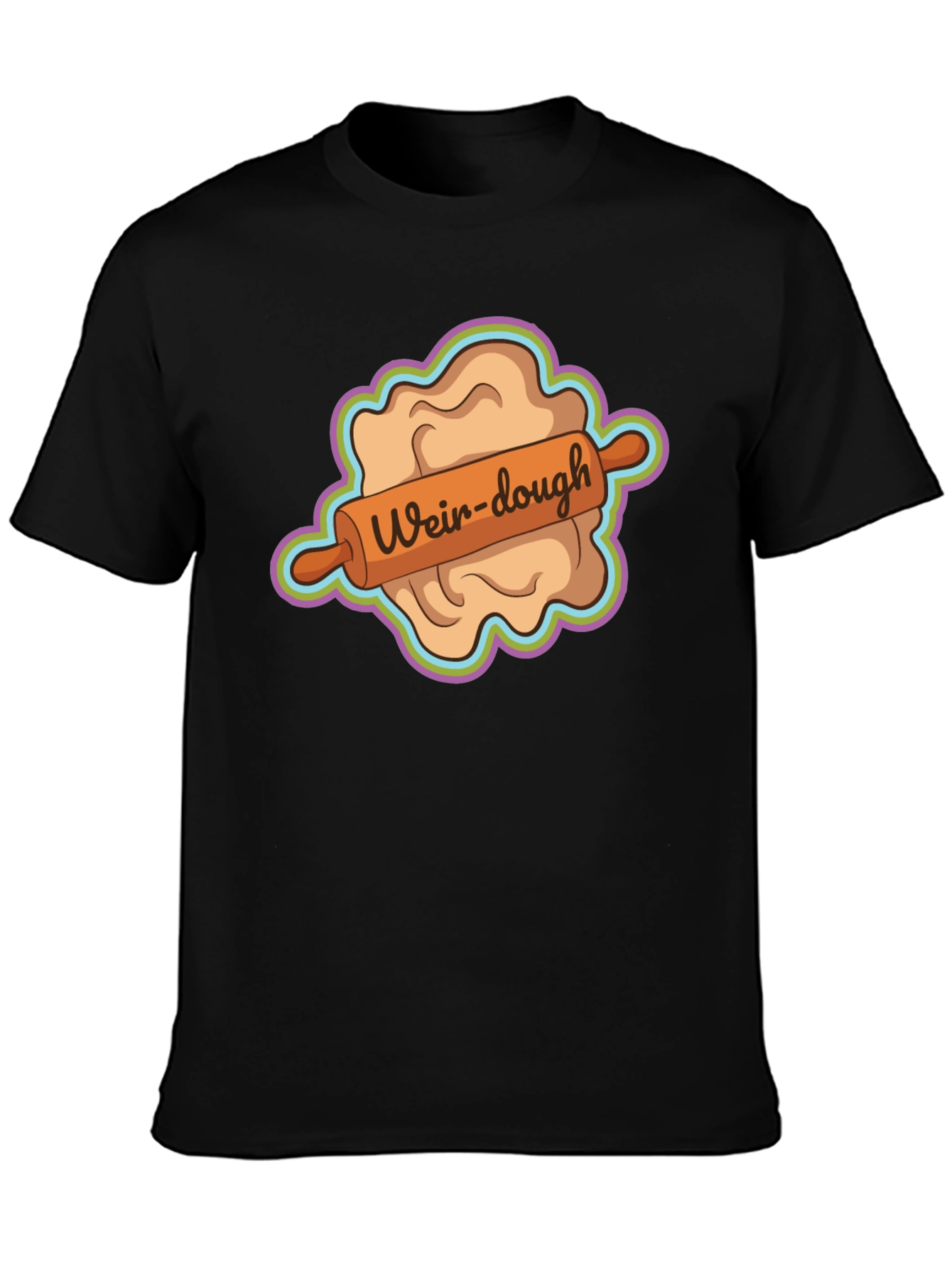 Weir-dough Graphic Tee - Novelty Dough Rolling Humor