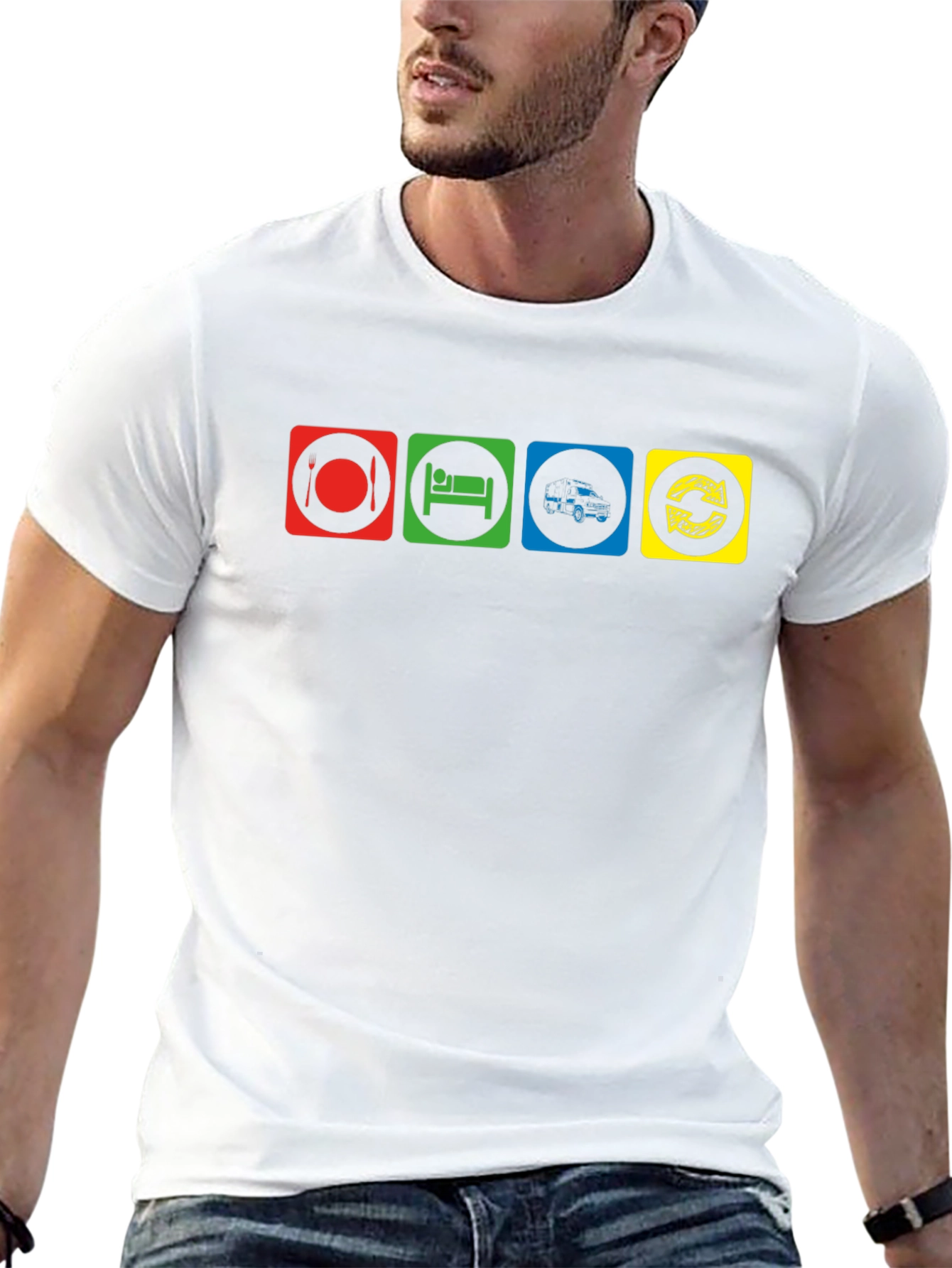 Eat Sleep ATV Repeat T-Shirt