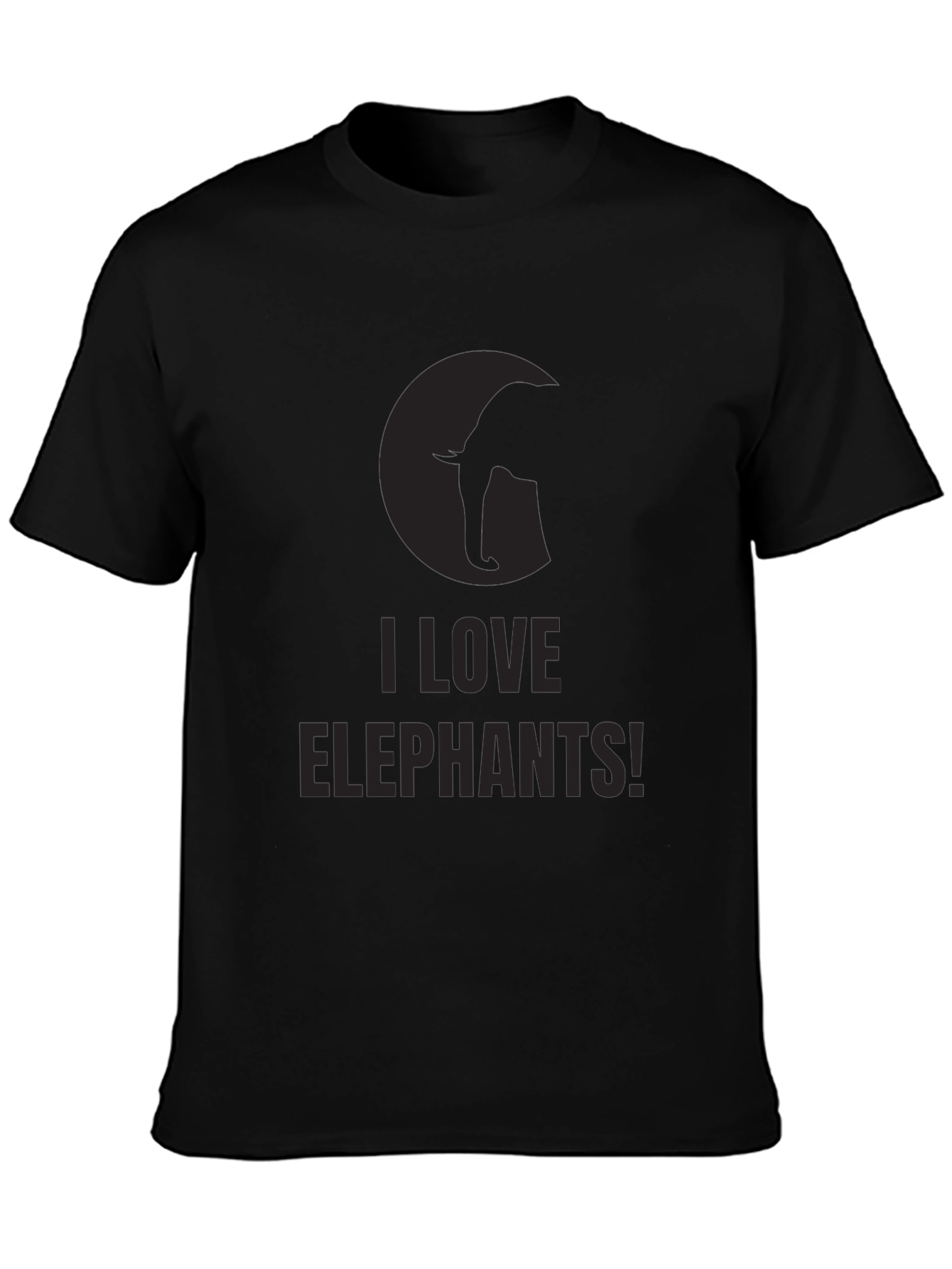 I Love Elephants! Graphic Tee