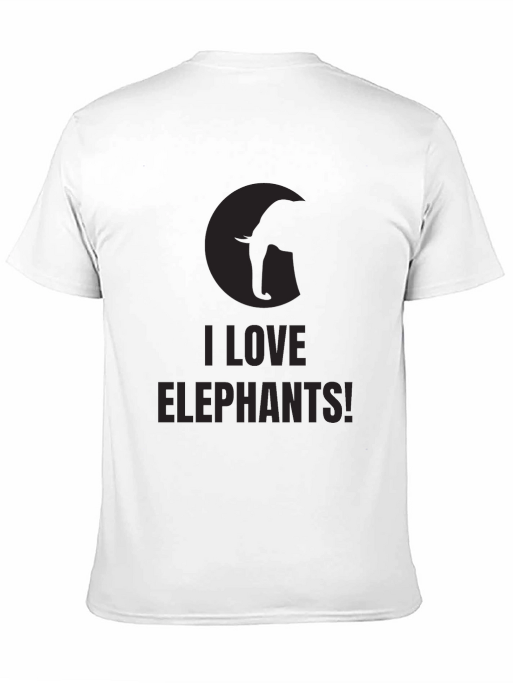 I Love Elephants! Graphic Tee