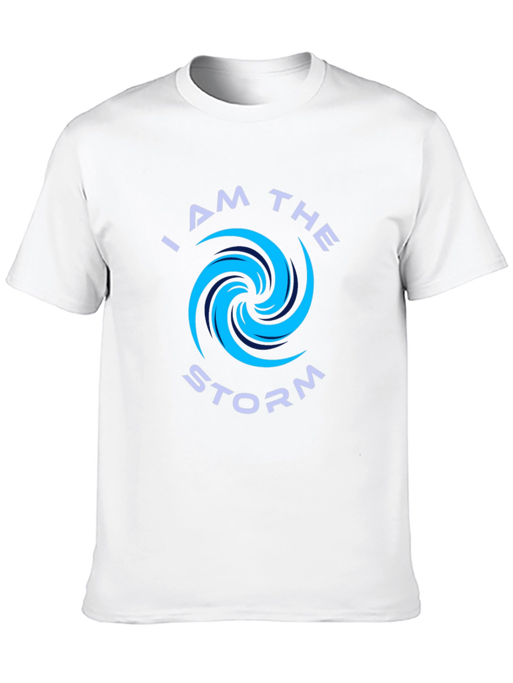 I am the Storm Black Graphic T-Shirt