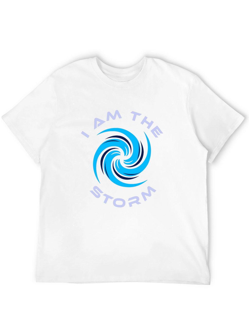 I am the Storm Black Graphic T-Shirt