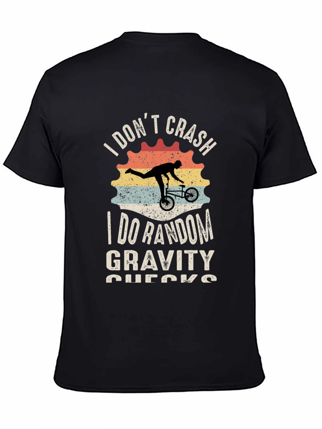 I Dont Crash Funny BMX Bike T-Shirt