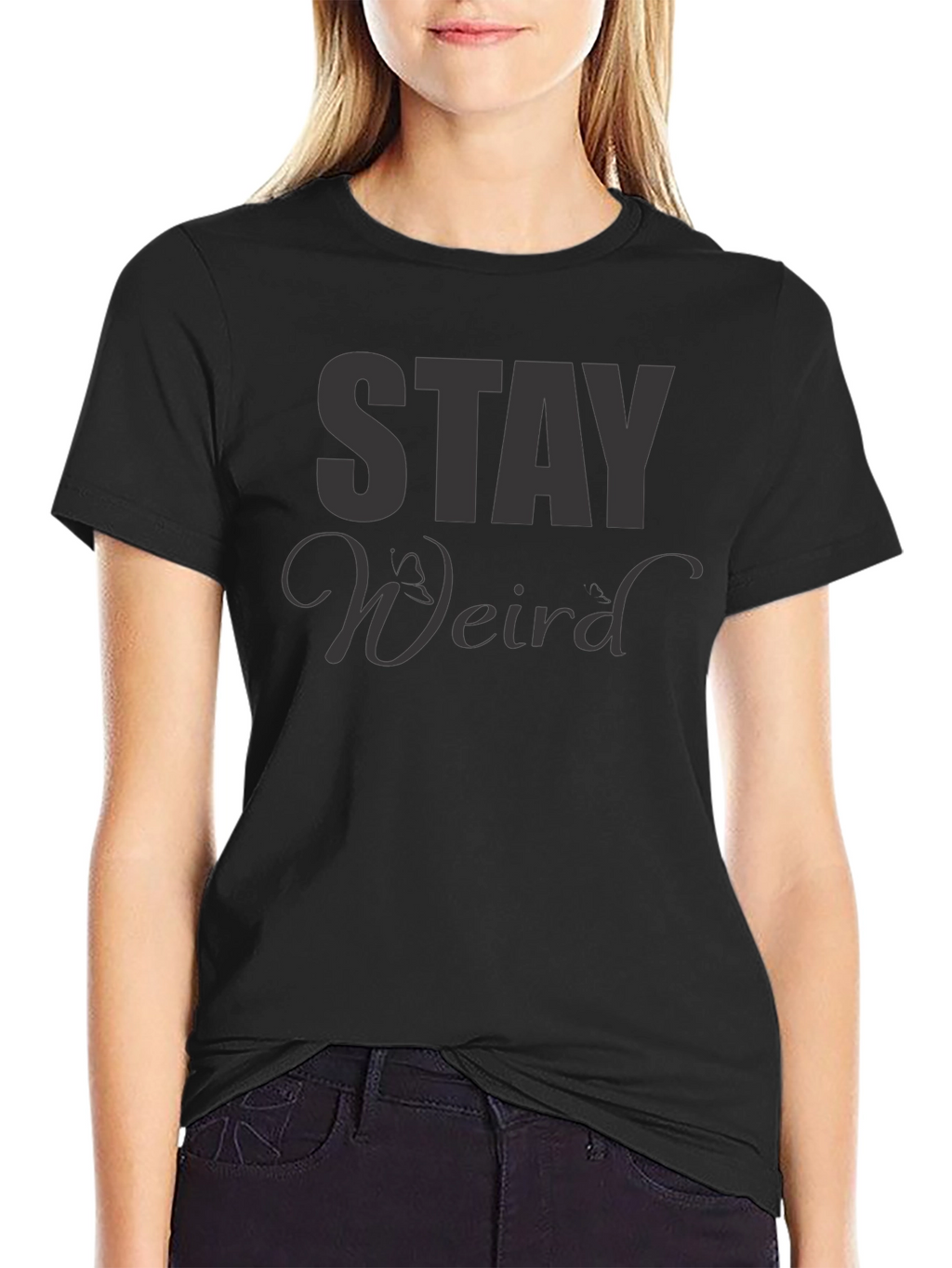 Stay Weird T-Shirt - Unique Graphic Tee