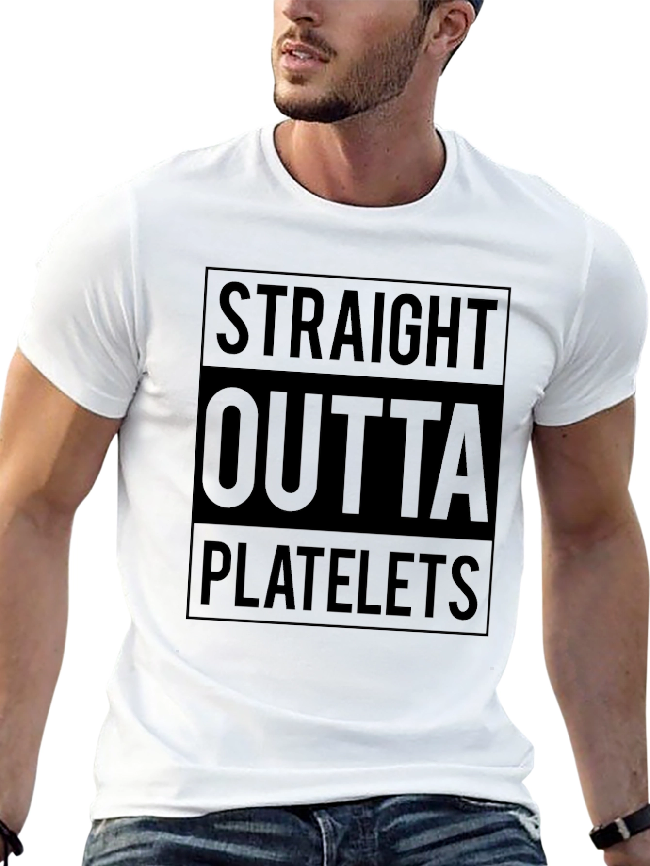 Straight Outta Platelets Graphic T-Shirt