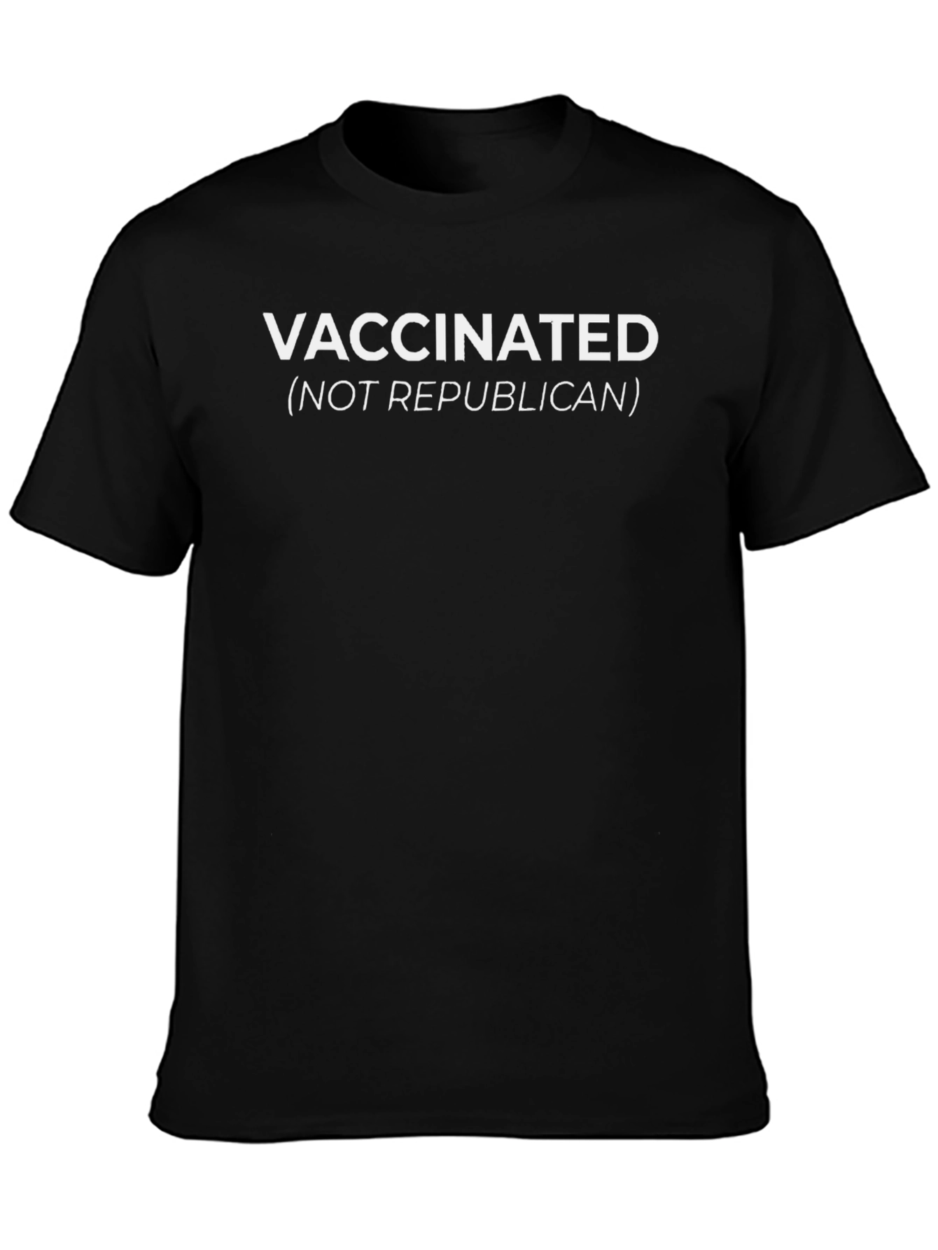 Vaccinated (Not Republican) Graphic T-Shirt