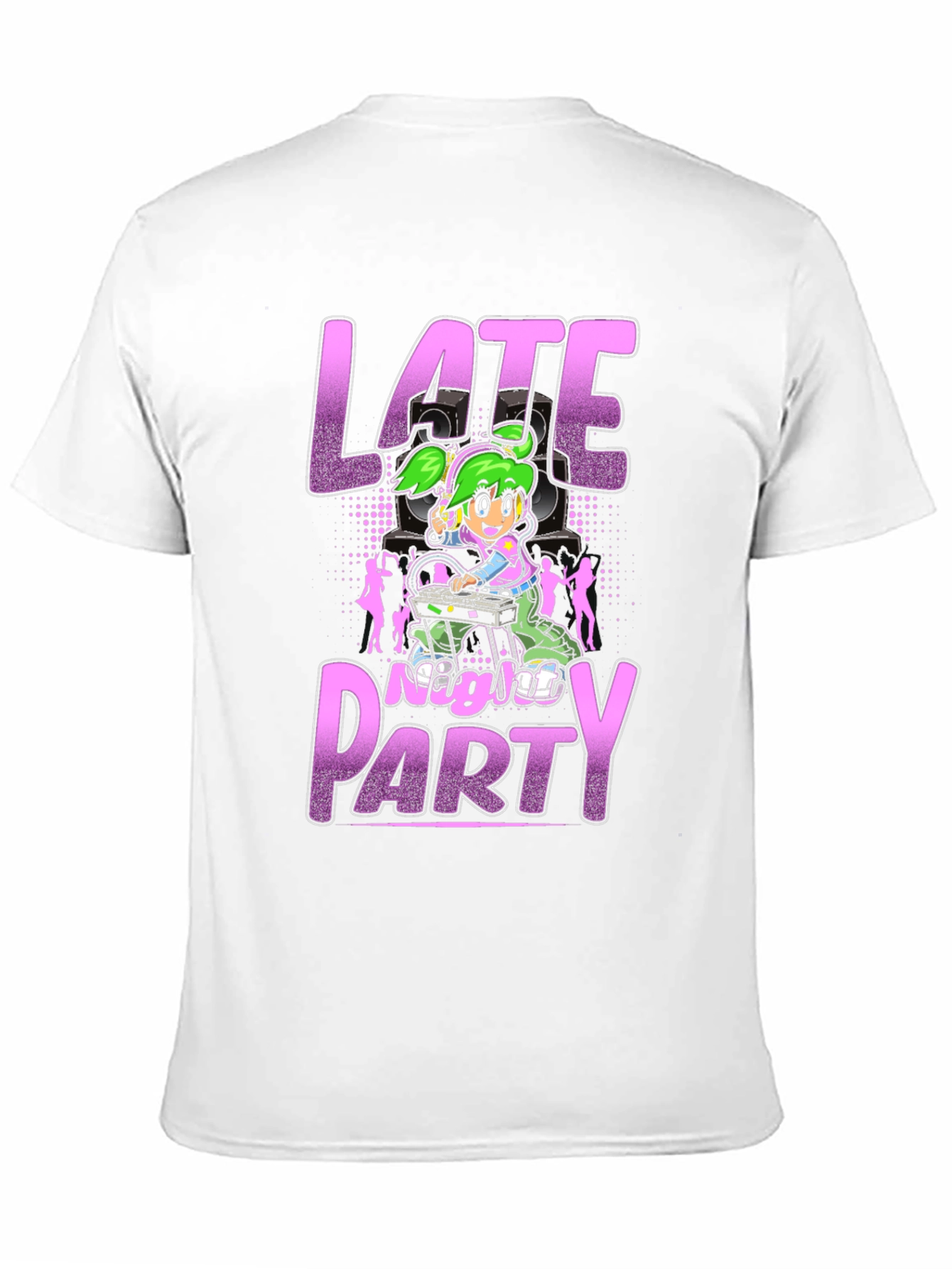 Late Night Party Graphic T-Shirt