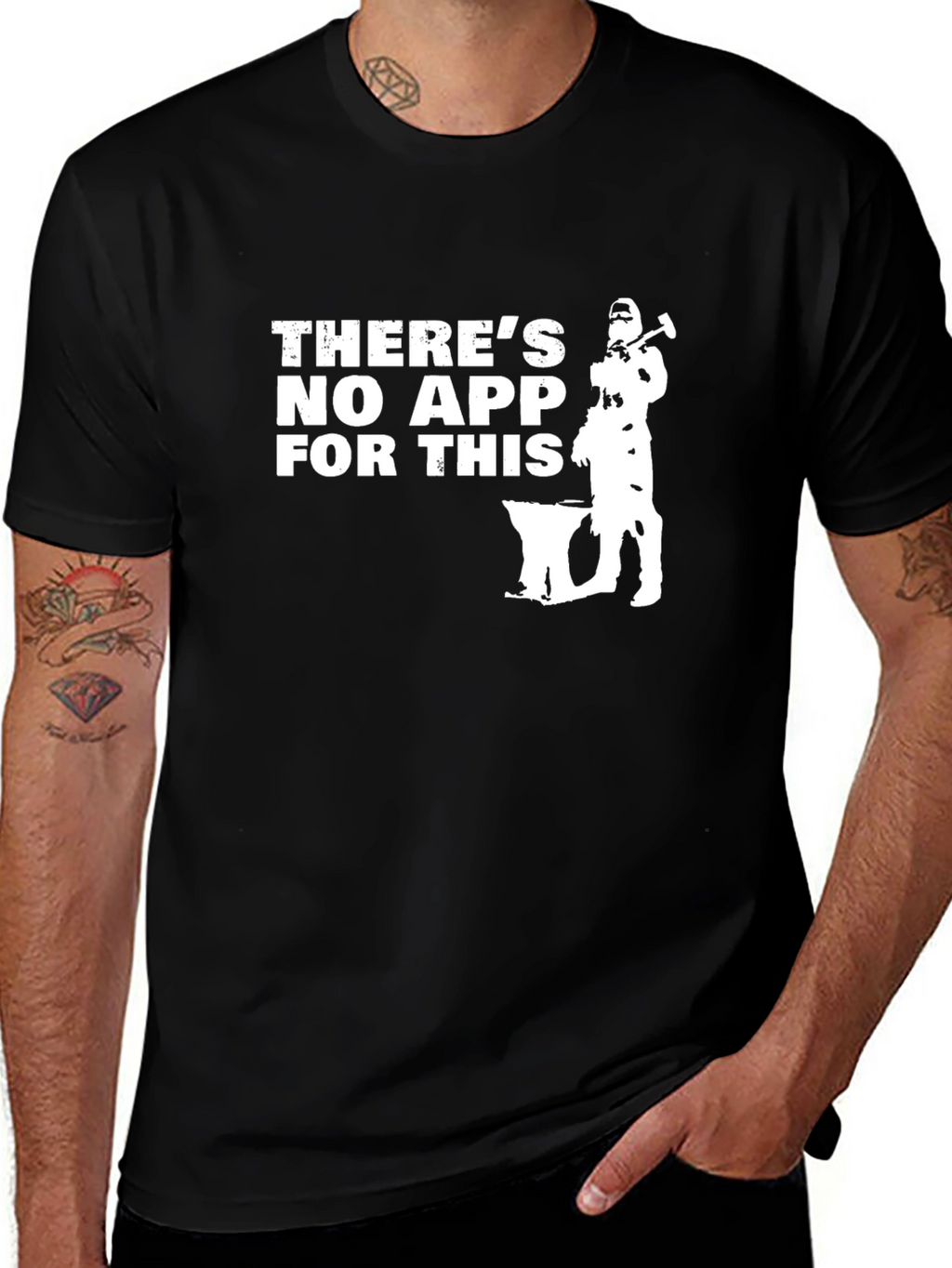 Theres No App For This Blacksmith T-Shirt