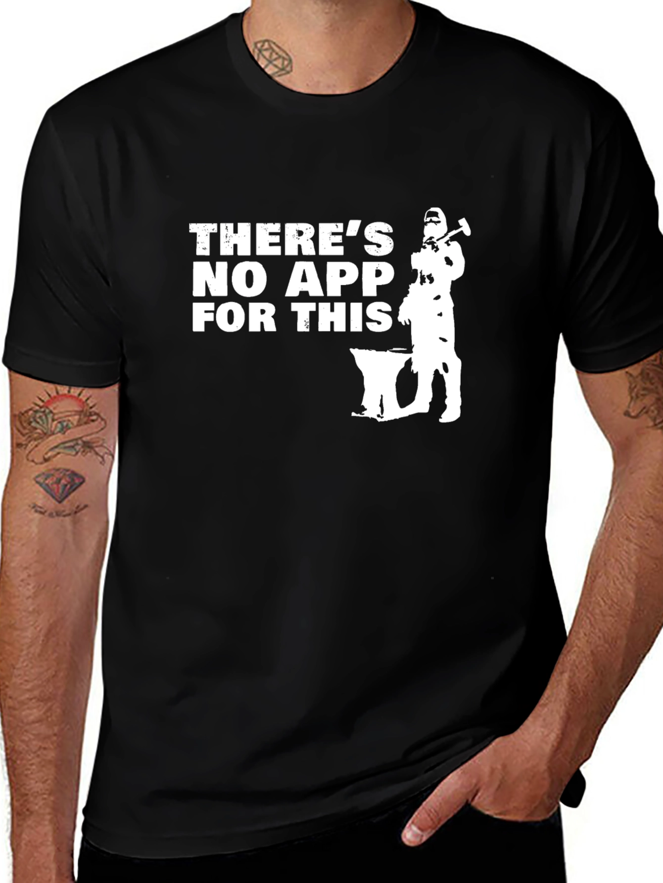 Theres No App For This Blacksmith T-Shirt