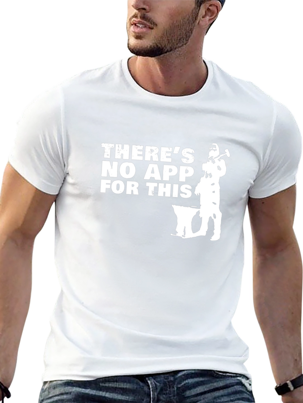 Theres No App For This Blacksmith T-Shirt