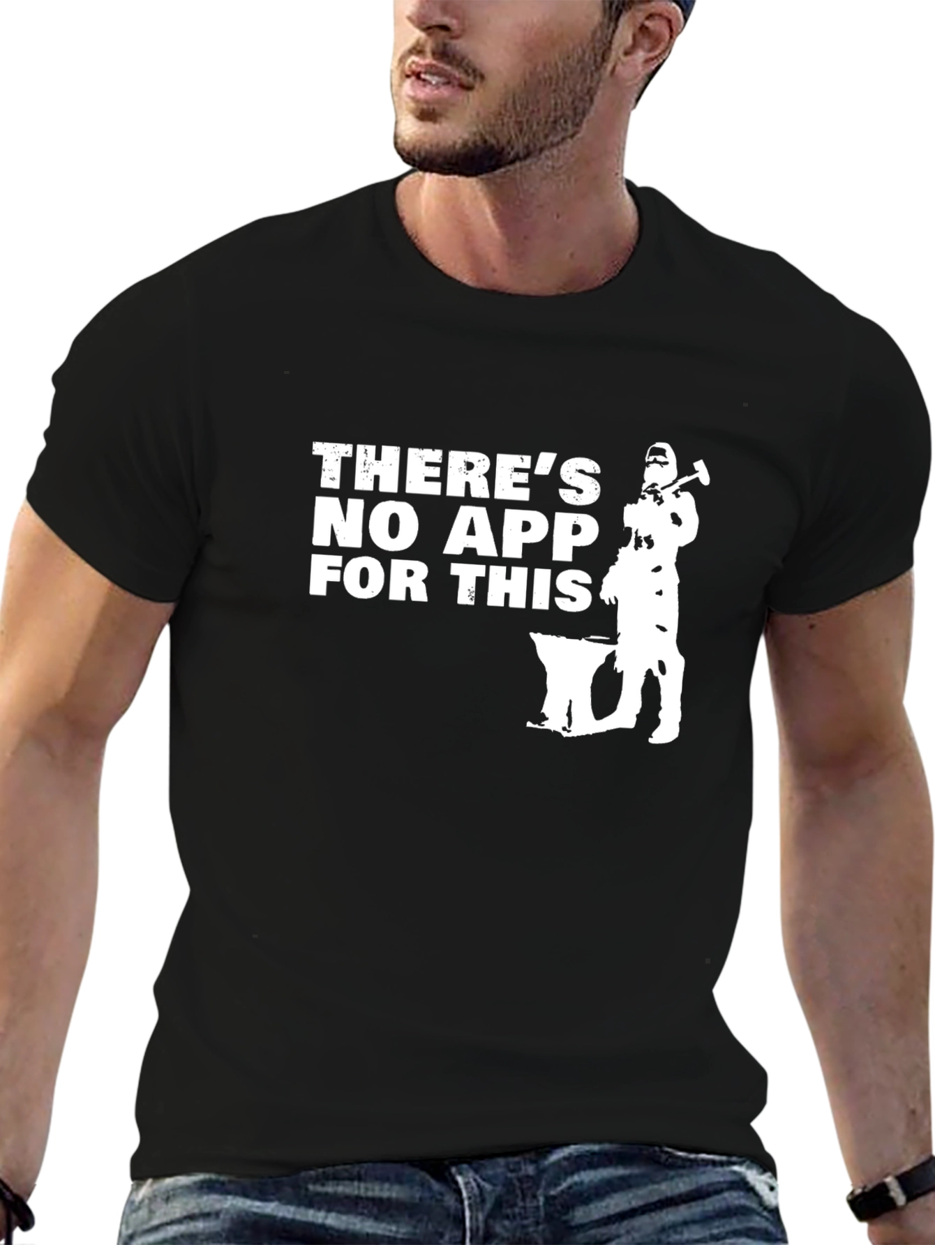 Theres No App For This Blacksmith T-Shirt