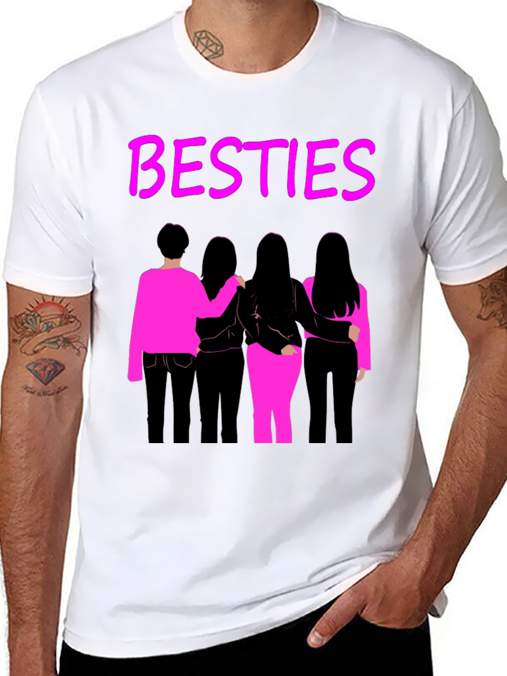 Besties Graphic T-Shirt