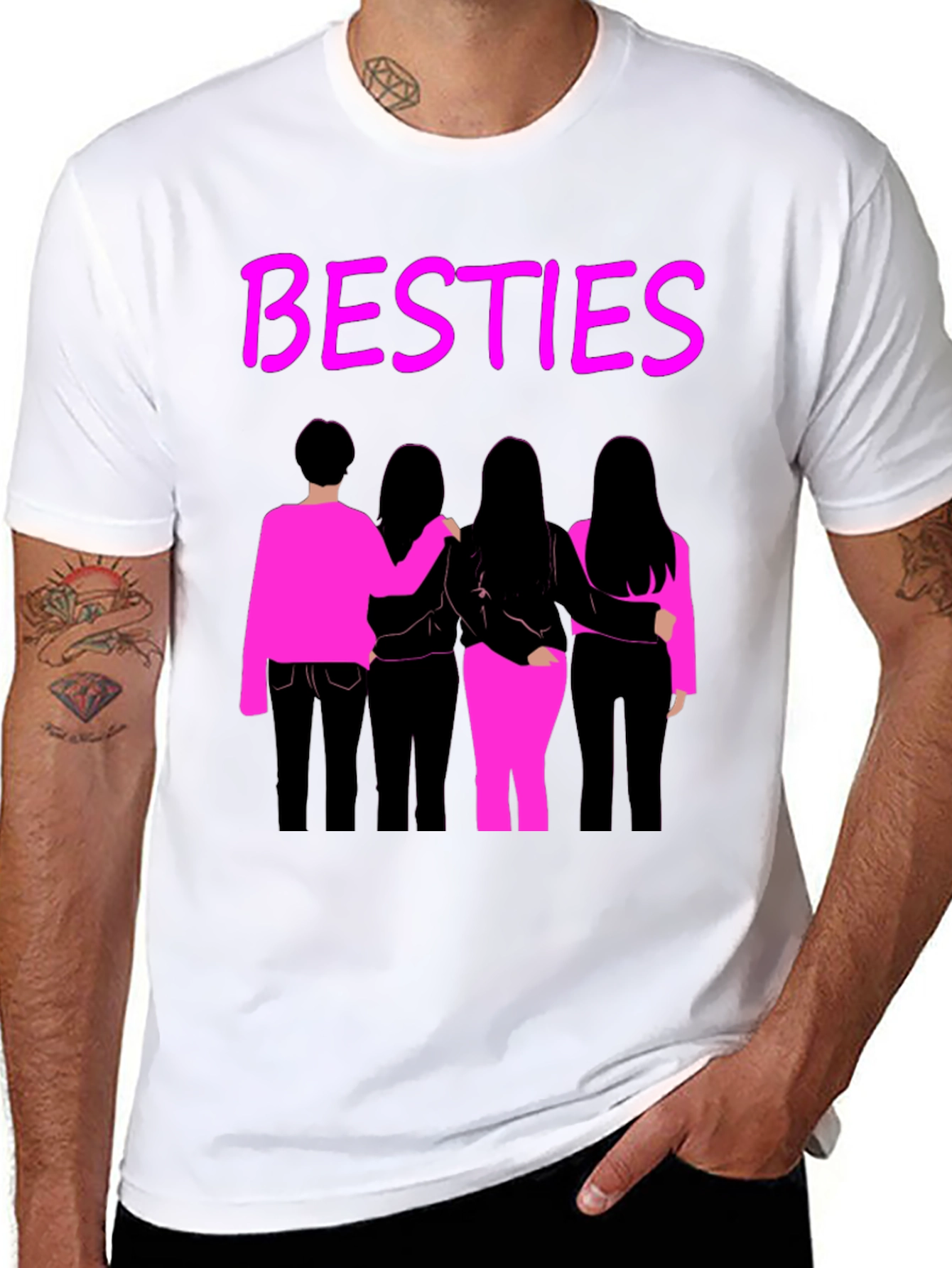 Besties Graphic T-Shirt