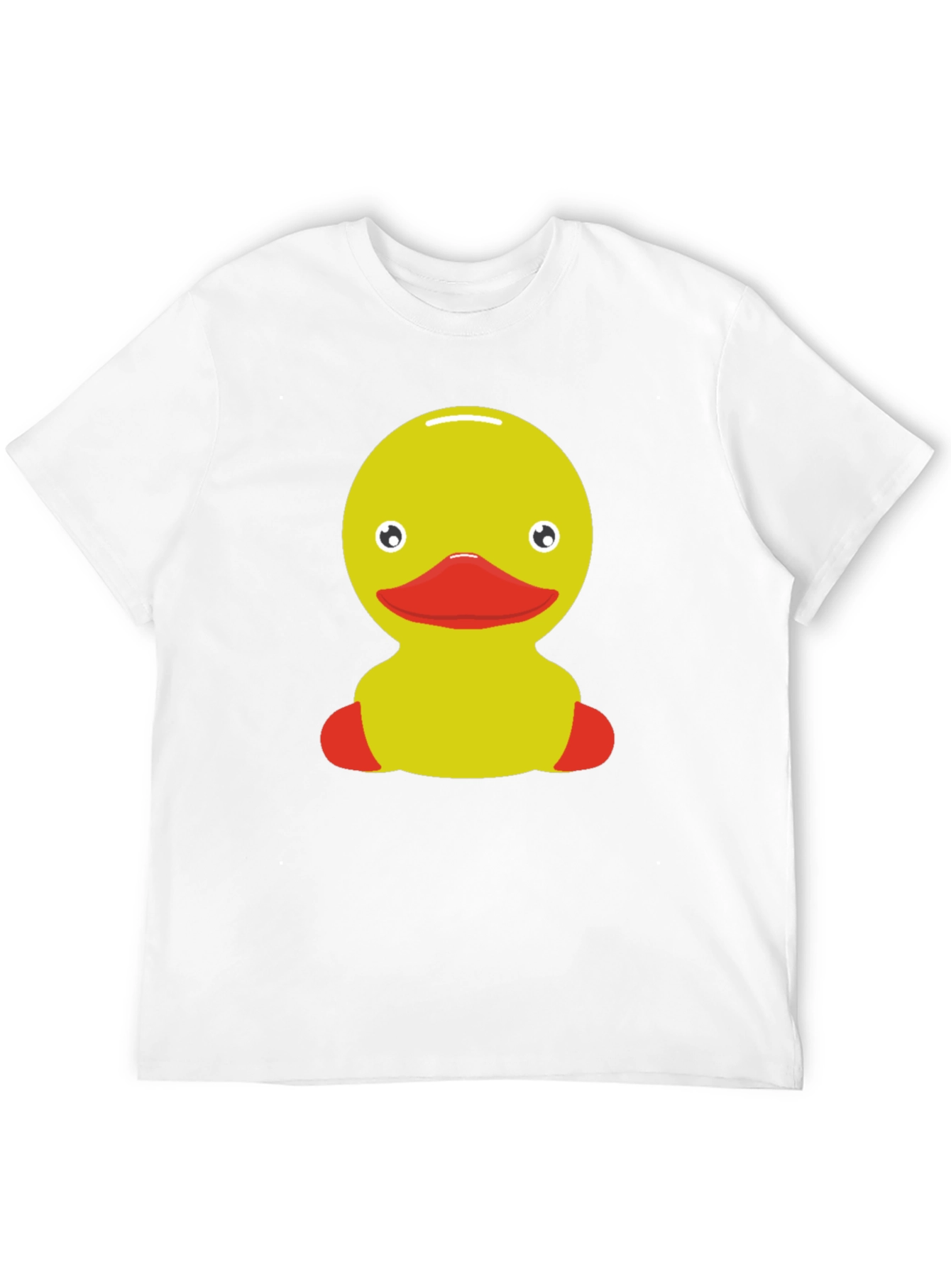 Rubber Duckie Graphic Tee - Novelty Print Shirt