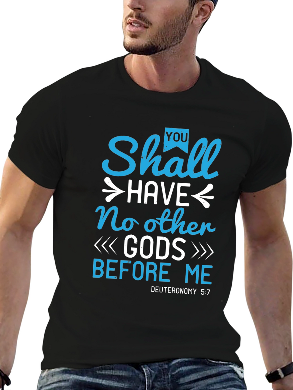 Religious T-Shirt - No Other Gods Before Me