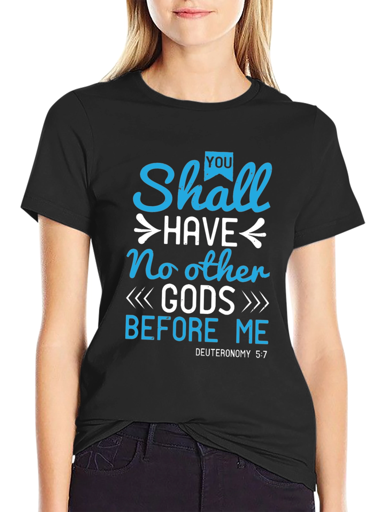 Religious T-Shirt - No Other Gods Before Me