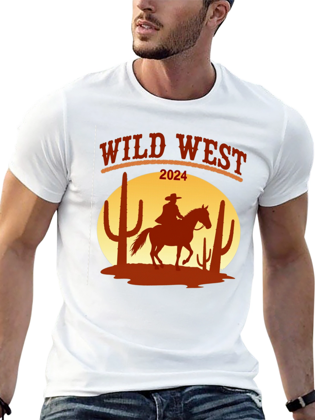 Wild West 2024 Graphic T-Shirt