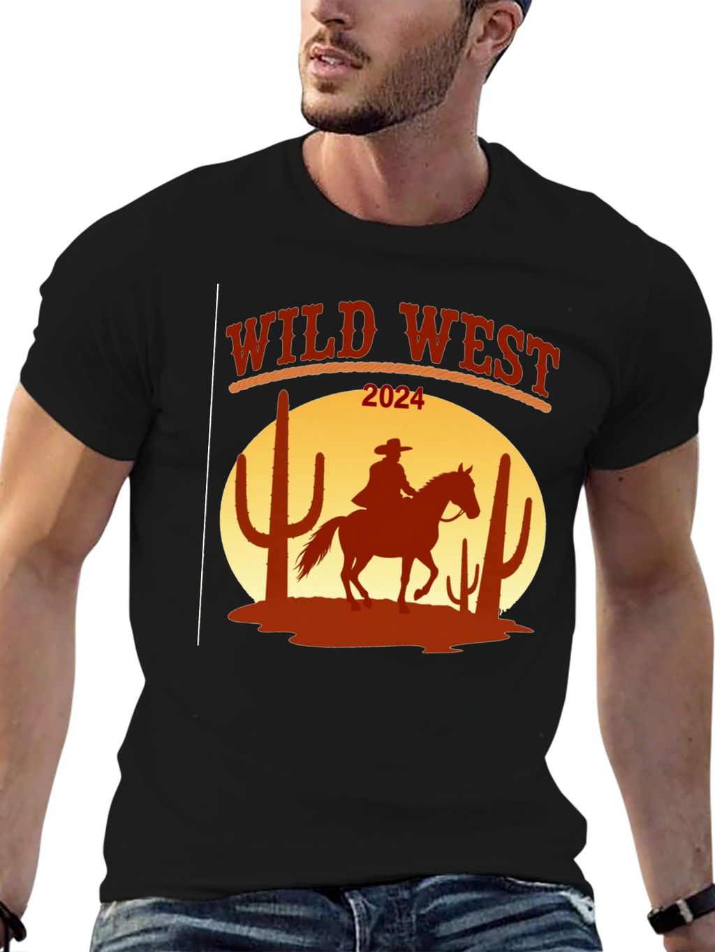 Wild West 2024 Graphic T-Shirt
