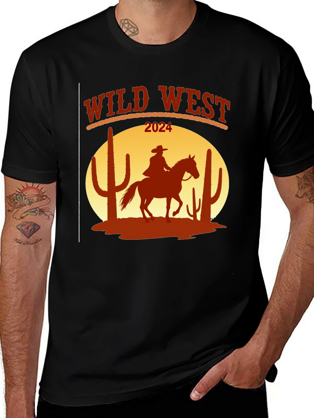 Wild West 2024 Graphic T-Shirt