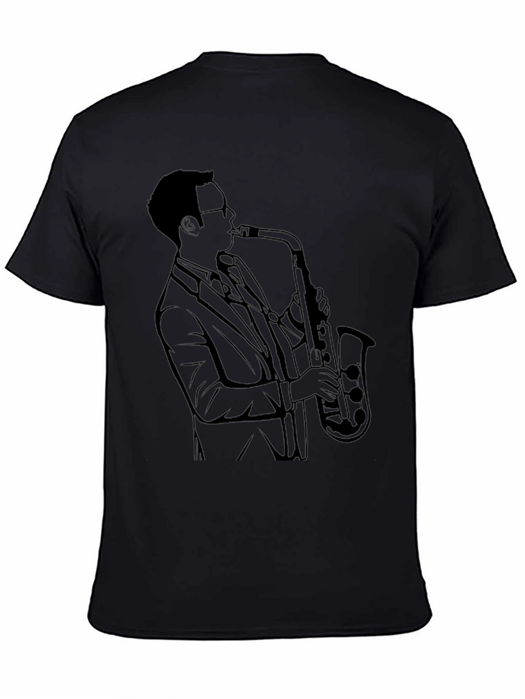 Saxophone Player Graphic Tee
