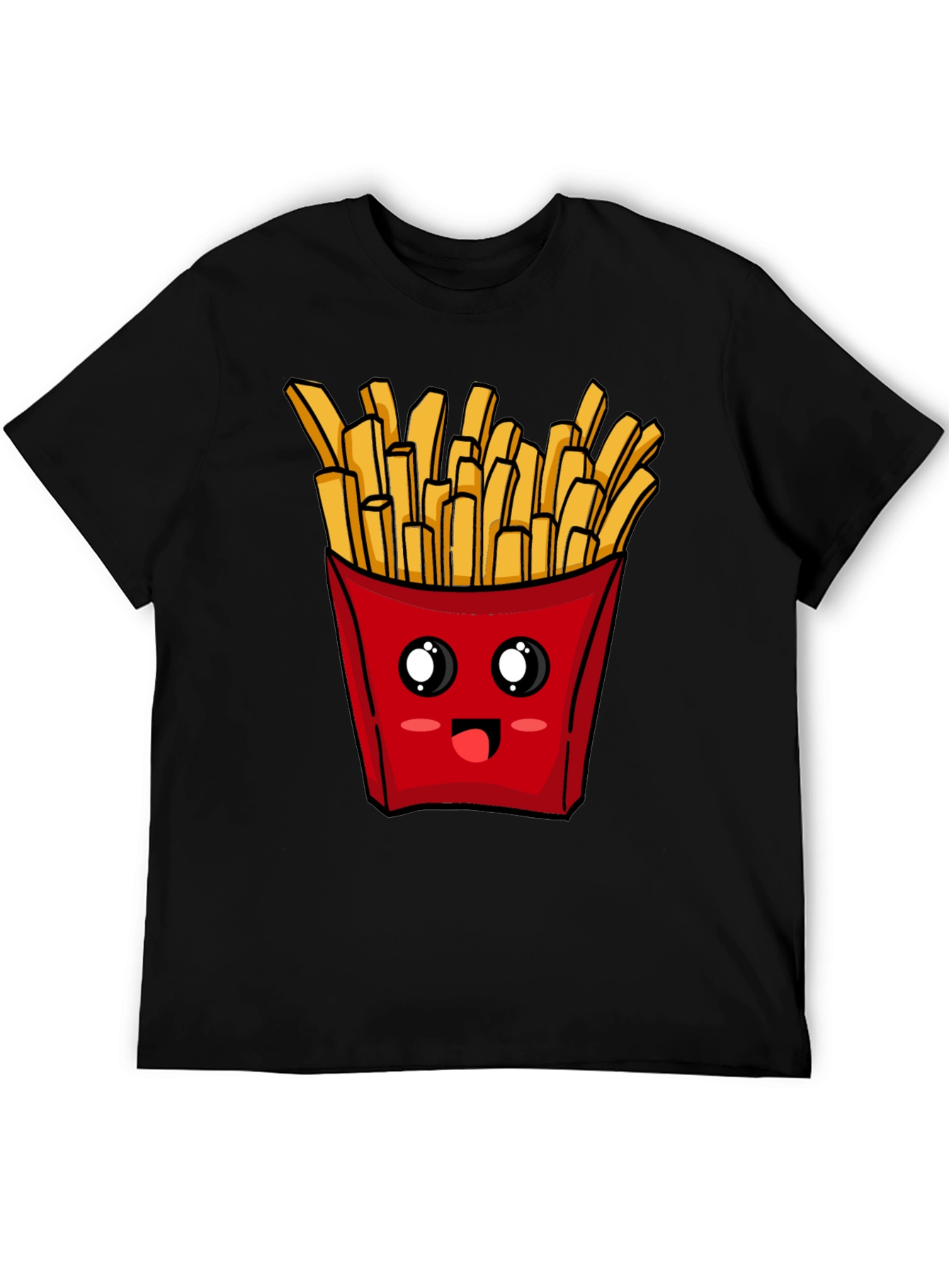 Kawaii Fries Graphic T-Shirt - Unisex Comfort